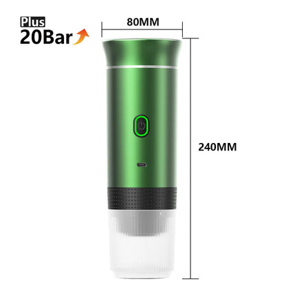 Machine à café portable sans fil électrique